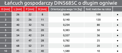 ТЕХНИЧЕСКАЯ ПРОЧНАЯ ОЦИНКОВАННАЯ ЦЕПЬ ДЛЯ КАЧЕШЕЙ D2, диаметр 7мм