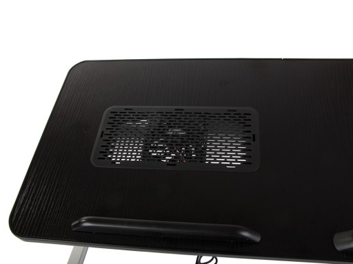 STOLIK POD LAPTOPA SKŁADANY DO ŁÓŻKA STÓŁ PODKŁADKA CHŁODZĄCA WENTYLATOR