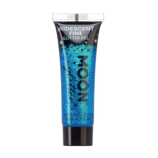 Iridescent Fine Glitter Gel MOONGLOW Niebieski