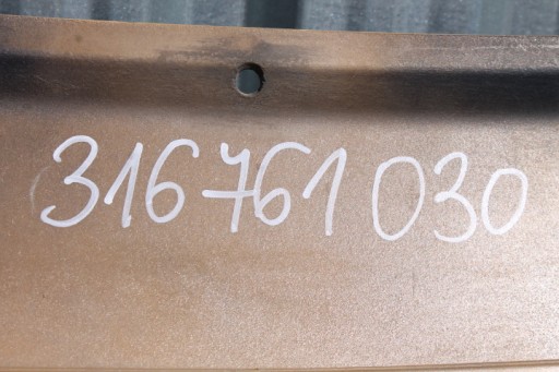 СПОЙЛЕР ЗАДНИЙ БАМПЕР OPEL CORSA D OPC LINE 06- 316761030