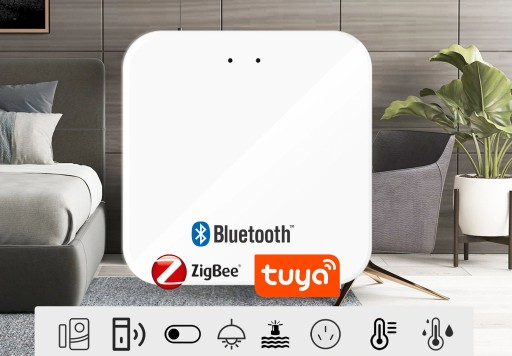 Централька Шлюз Шлюз ZigBee 3.0 Bluetooth WIFI TUYA SMART LIFE Centralka