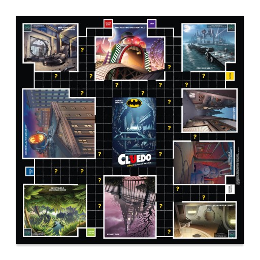 Cluedo Batman TOWARZYSKA GRA dla Chłopca Planszowa