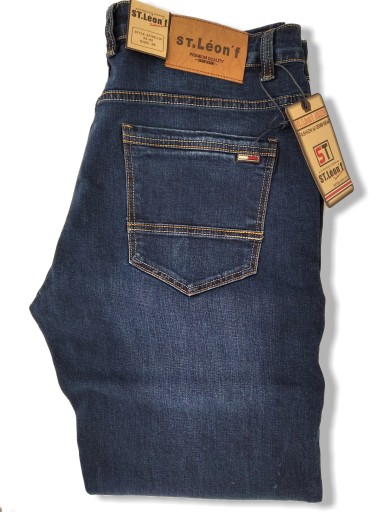ДЖИНСЫ МУЖСКИЕ ST5 W38 L30 ТАЛИЯ: 99-102 СМ