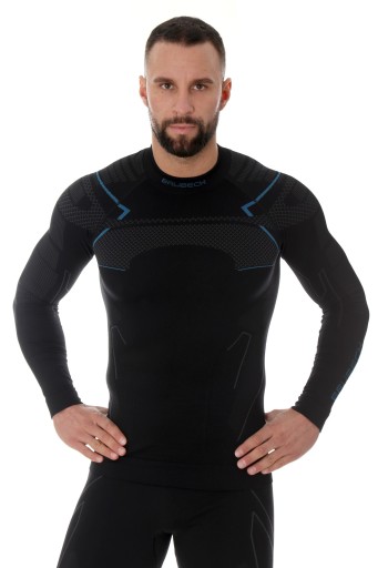 МУЖСКАЯ ТЕРМОФУТБОЛКА ДЛЯ ТРЕККИНГА, СКАЛИНГА, ПОХОДОВ Brubeck TERMO -2XL