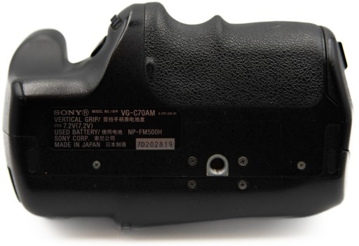 АККУМУЛЯТОРНАЯ РУЧКА VG-C70AM ДЛЯ SONY A700 / НЕТ. СЕРИЙНЫЙ 7D202819