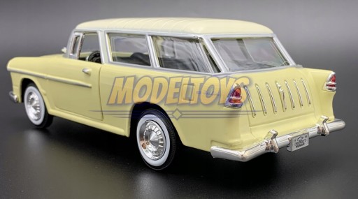 Chevrolet Bel Air Nomad 1955 года, масштаб 1:24, Motormax 73248