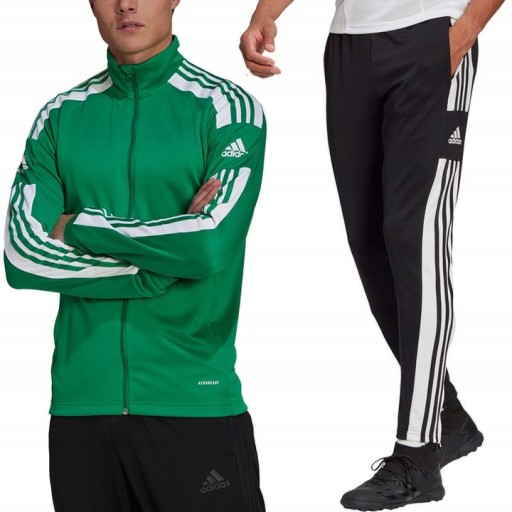 СПОРТИВНЫЙ КОСТЮМ МУЖСКОЙ ADIDAS СВИТШОТ SQUADRA БРЮКИ 21-й год XL