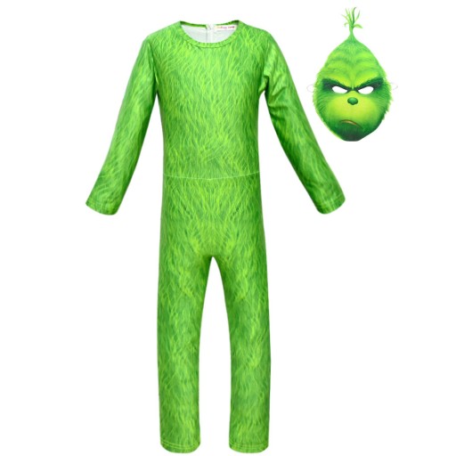 Детский косплей TheGrinch Onesie Hoodie Performance Костюм B53-43