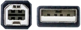 КАБЕЛЬ USB A - B ДЛЯ СКАНЕР-ПРИНТЕРА 3 м