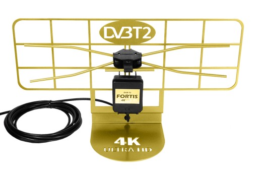 САМАЯ МОЩНАЯ КОМНАТНАЯ АНТЕННА DVB-T2 FORTIS GOLD