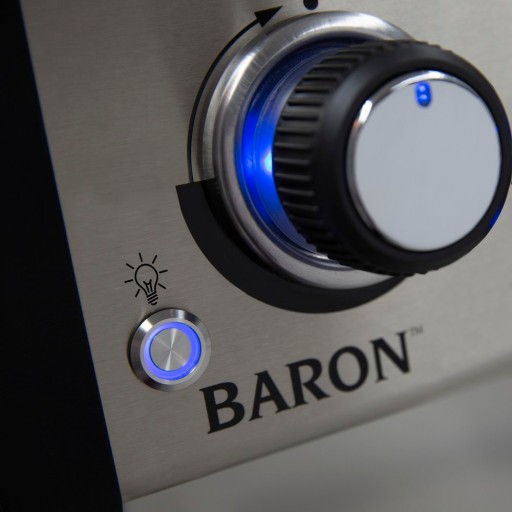 ГАЗОВЫЙ ГРИЛЬ BROIL KING BARON 490 IR ЧЕРНЫЙ СЕРЕБРЯНЫЙ 4 ВЕРТОВЫЕ ГОРЕЛКИ БЕСПЛАТНО