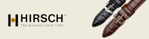 Светло-коричневый кожаный ремешок 20 мм HIRSCH Camelgrai