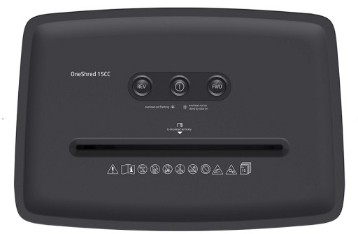 Измельчитель HP ONESHRED 15CC измельчает 15 карточек, 20 л