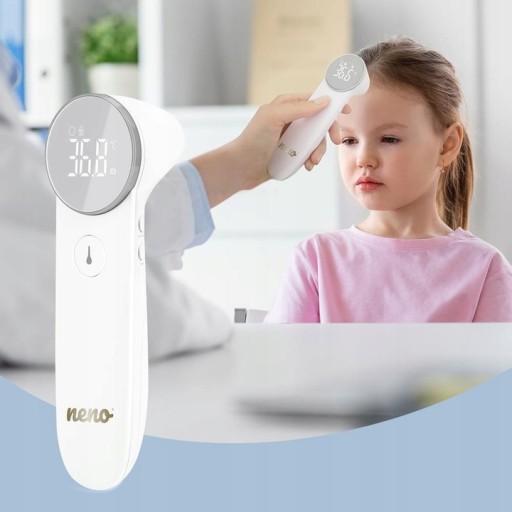 Профессиональный бесконтактный термометр Neno Medic T07 Для лба объекта уха