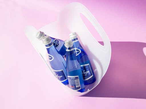 Корзина для покупок CLASSIC Flexibag средняя 5,5 л, розовая