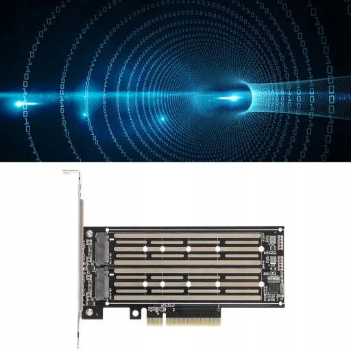 Карта переноса MKey NVMe M.2 на PCIe X8