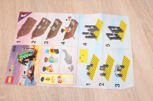 LEGO PIRATES 6258-2 НАБОР ИНСТРУКЦИЙ