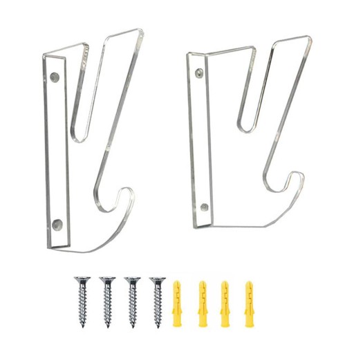 Skateboard Wall Mount Display Rack Easy Installation Multifunctional clear
