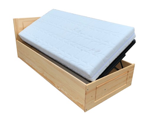 Кровать из массива сосны RAISED Jacek 140x200 автомат