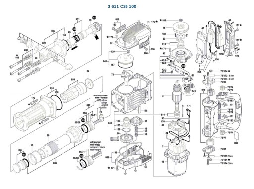 Направляющее кольцо Молоток BOSCH GSH16-30 100