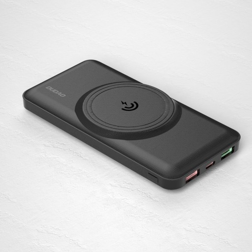 Внешний аккумулятор DUDAO 10000 мАч с Magsafe QC PD 15 Вт, черный