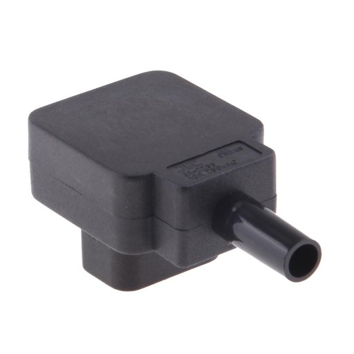IEC męski C14 10A Adapter złącza Gniazdo czajnika 90 stopni Wtyczka