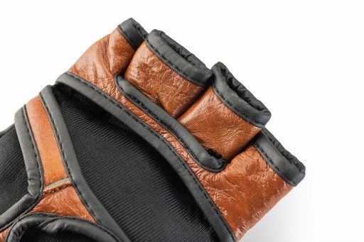 ПРОФЕССИОНАЛЬНЫЕ ПЕРЧАТКИ ДЛЯ ММА ИЗ НАТУРАЛЬНОЙ КОЖИ EVOLUTION RETRO XL