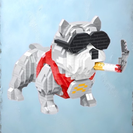 Конструкторы для собак Bulldog Конструкторы для собак Гангстерская коробка для собак 998 шт. 24 часа