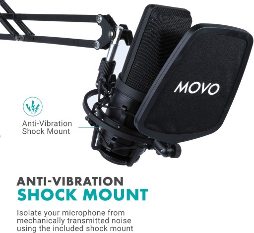Студийный конденсаторный микрофон Movo VSM-7.