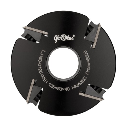 GLOBUS СТРОГАТЕЛЬНАЯ ГОЛОВКА ДЛЯ ДЕРЕВА 125X40X120/4z