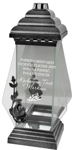 ZNICZ kapliczka dedykacja GRAWER Rocznica Śmierci