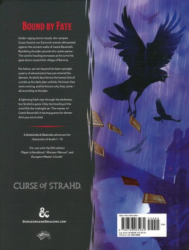 Dungeons & Dragons: Curse of Strahd (edycja angielska)