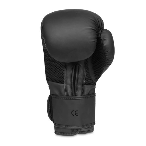 МАТОВЫЕ ЧЕРНЫЕ БОКСЕРСКИЕ ПЕРЧАТКИ DBX BUSHIDO BLACK MASTER 16 УНЦИЙ