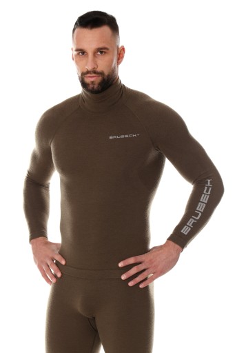 MĘSKA WEŁNIANA KOSZULKA TERMO BRUBECK RANGER -2XL