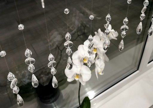 Макаронные шторы BEAUTIFUL DROPS кристаллы 100 см