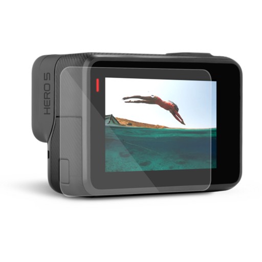 Закаленное стекло 9H Protective SHOOT для камеры GOPRO 7 6 5 Черное (XTGP519)
