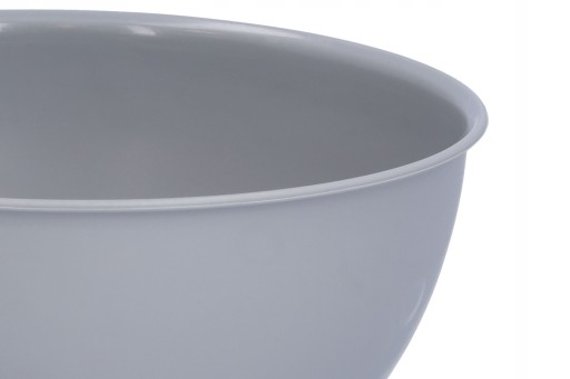MISKA kuchenna plastikowa szara 19 cm duża 1,5l na sałatkę owoce wytrzymała