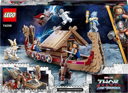 LEGO Marvel Лодка-коза 76208