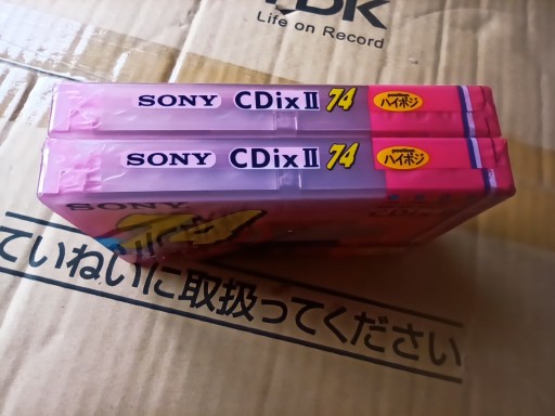 Sony CDix II 74 1 шт. 1999 Япония
