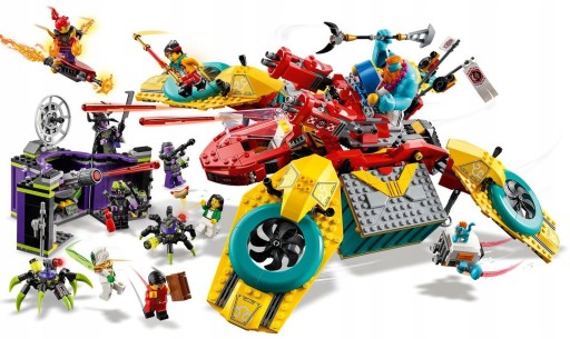 LEGO 80023 MONKIE KID DRONKOPTER EKIPY MONKIE KIDA