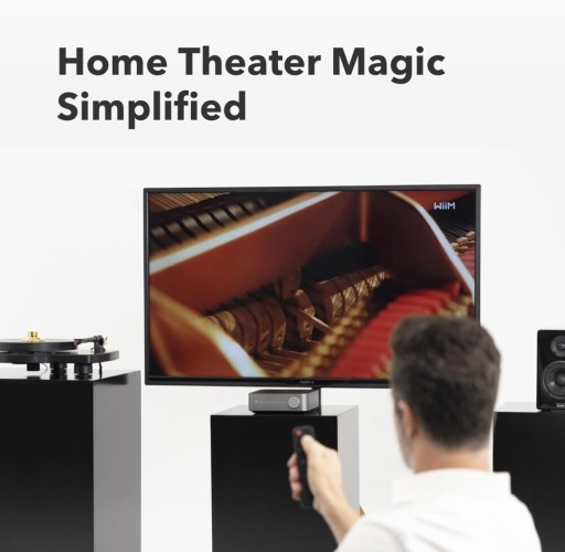 ВийМ AMP. Сетевой усилитель, AirPlay 2 Bluetooth HDMI ARC TIDAL + REMOTE