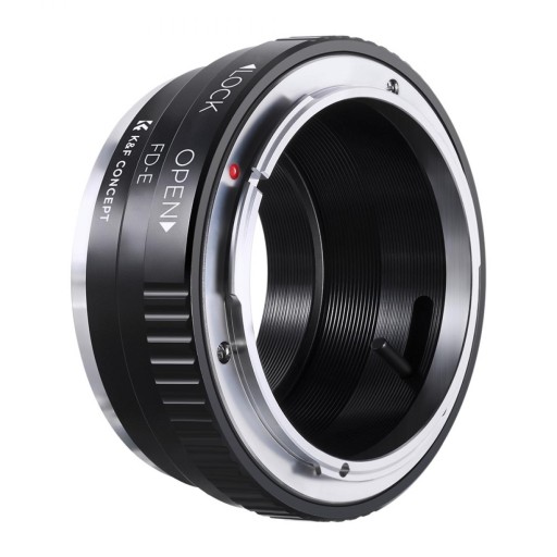 CANON FD на SONY NEX E Mount A6500 A7 A9 K&F адаптер