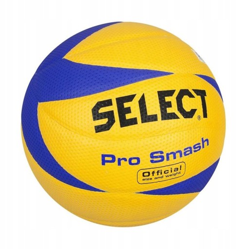 Select Pro Smash Volley Ball PRO SMASH YEL-BLU 5 Żółte