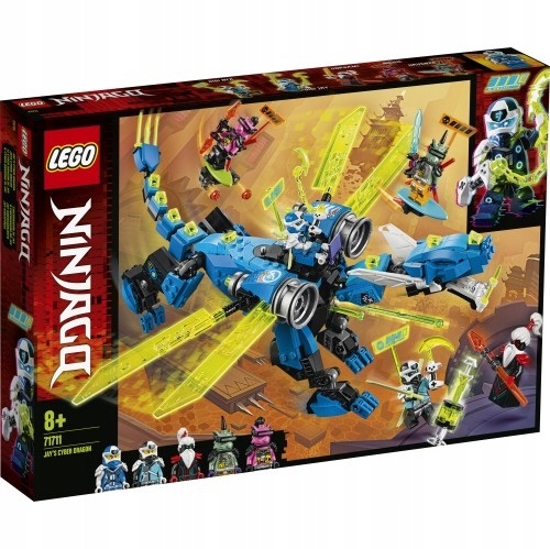 LEGO NINJAGO 71711 Кирпичи Кибердракон Джая