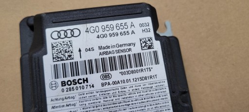 A7 4G МОДУЛЬ ДАТЧИКА ПОДУШКИ БЕЗОПАСНОСТИ 4G0959655A A6 C7 4G