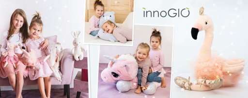 InnoGIO Плюшевая игрушка ELIOT 75см подушка Минки крокодил
