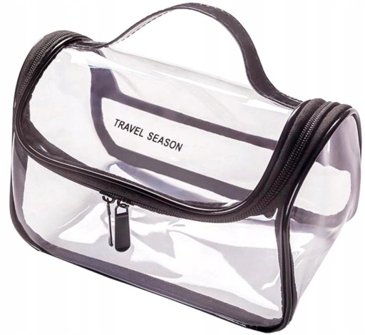Kuferek Przezroczysty Kosmetyczka organizer pcv