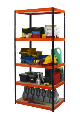 Полка складская металлическая Подставка HELIOS 180x75x60см 5Px350kg DURABLE PL