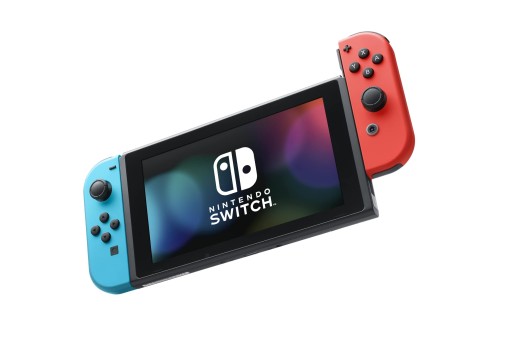 Консоль Nintendo Switch Neon Red & Blue Joy-Con, 32 ГБ | ПОЛНЫЙ КОМПЛЕКТ + ИГРА