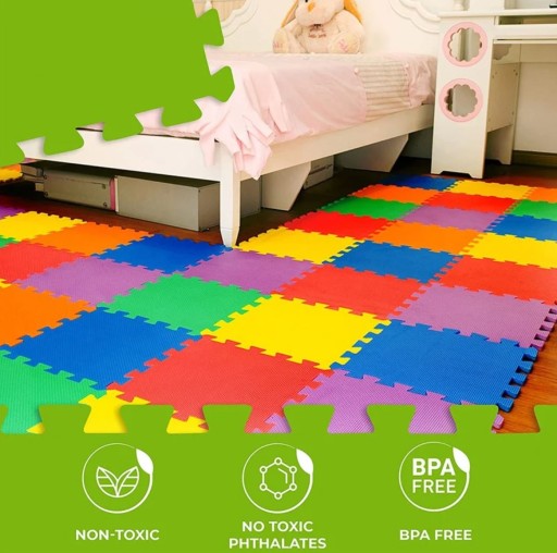 PUZZLE PIANKOWE KOLOROWE MATA EDUKACYJNA MIĘKKIE PUZZLE GRUBE PUZZLE JAKOŚĆ